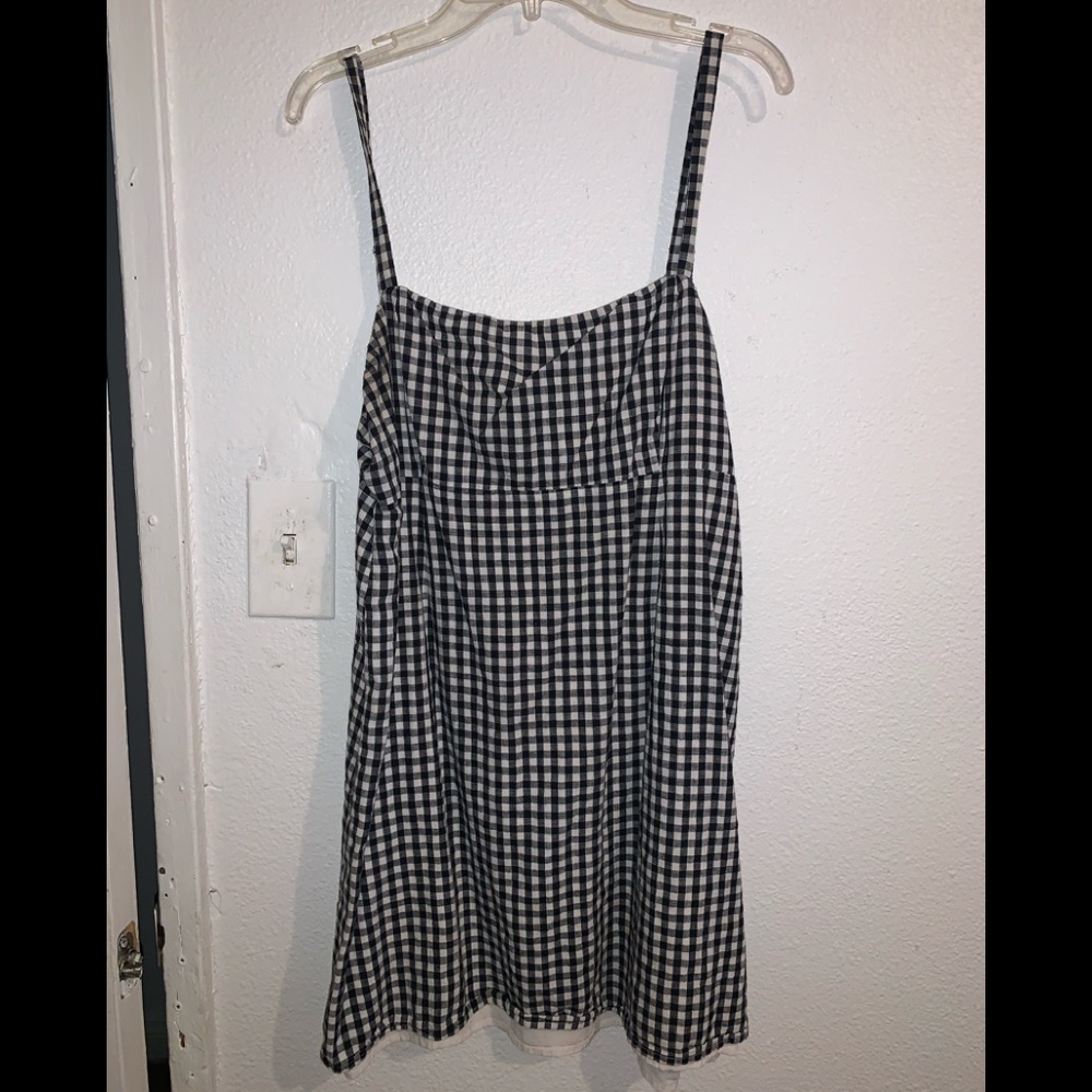 Gingham Mini dress